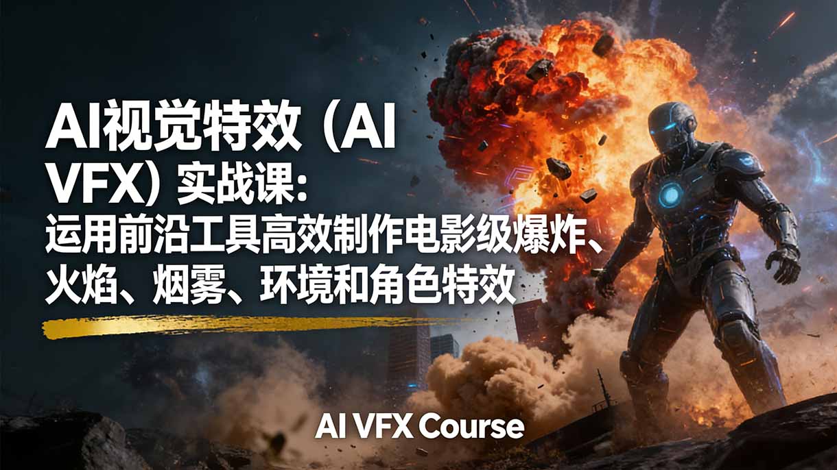 AI视觉特效(AI VFX-heijinzy