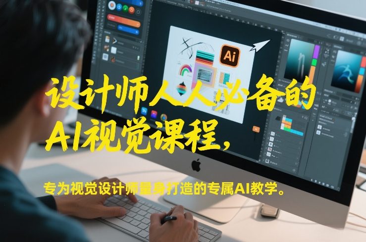 设计师人人必备的AI视觉课程，专为视觉设计师量身打造的专属AI教学-heijinzy