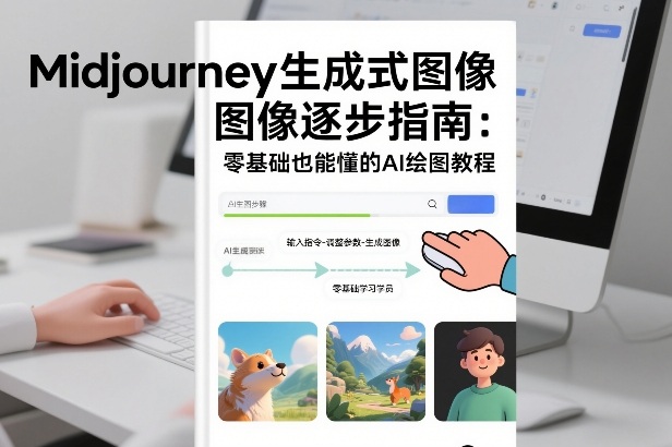 Midjourney生成式图像逐步指南：零基础也能懂的AI绘图教程-heijinzy