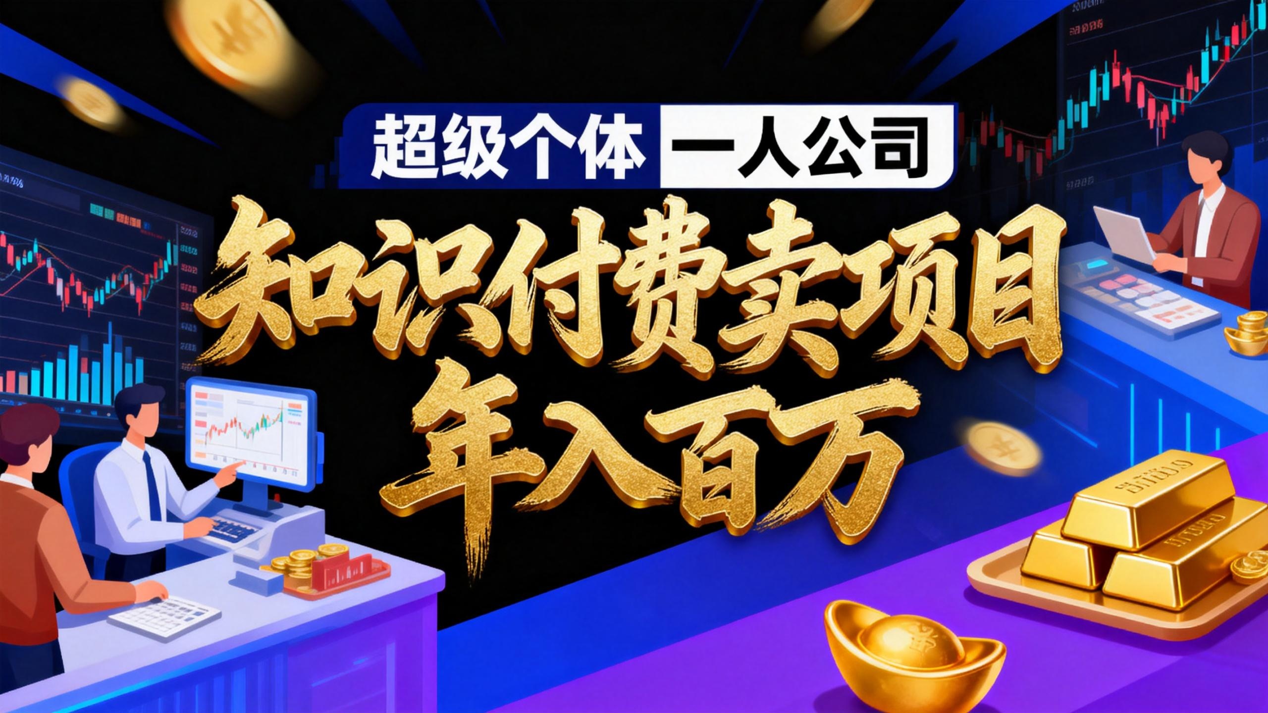 2026年“超级个体一人公司”私域卖项目年入百万，个人IP-精准引流-项目包装-转化成交-heijinzy