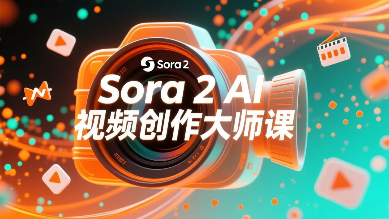 如何利用Sora 2创建流行AI人工智能视频大师班教程：掌握创作全流程，产出百万播放内容-heijinzy