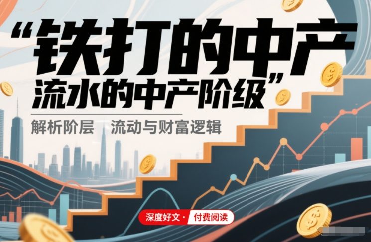 付费文章：铁打的中产，流水的中产阶级-heijinzy