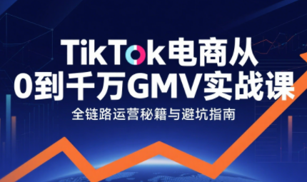 三千老师·TikTok电商从0到千万GMV实战课(更新)-heijinzy