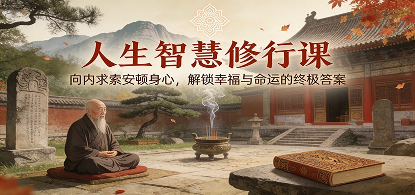 人生智慧修行课：向内求索安顿身心，解锁幸福与命运的终极答案-heijinzy
