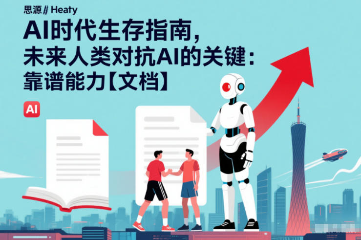 AI时代生存指南，未来人类对抗AI的关键：靠谱能力【文档】-heijinzy