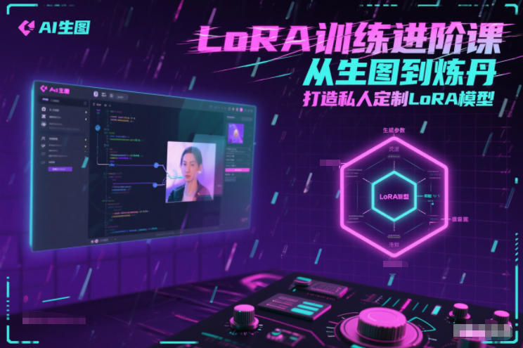 LoRA训练进阶课，从生图到炼丹，打造私人定制LoRA模型-heijinzy