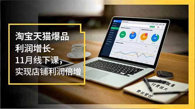 淘宝天猫爆品利润增长-11月线下课，免费流量、付费放大、费比管控，实现店铺利润倍增-heijinzy