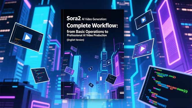 Sora2 AI视频生成的系统教程(英文版-heijinzy