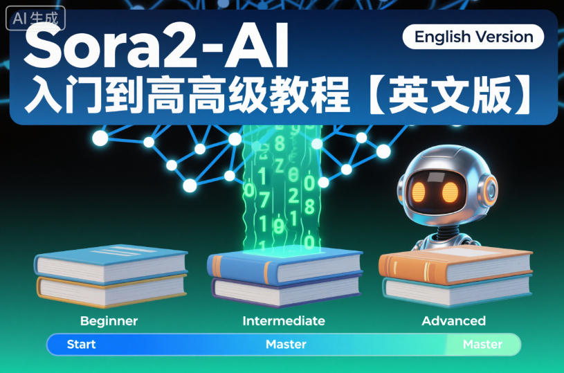 Sora2-AI入门到高级教程【英文版】-heijinzy