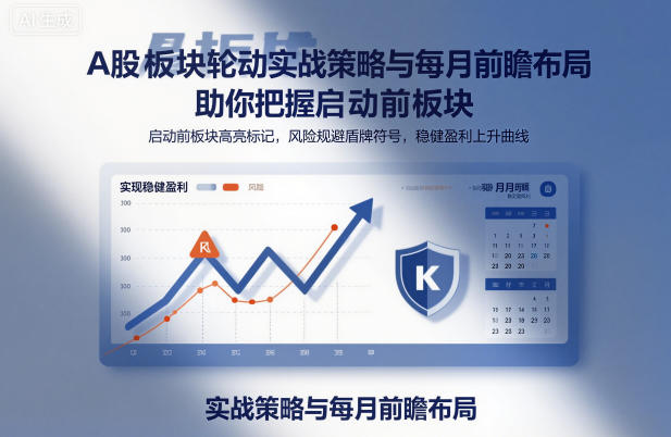 A股板块轮动实战策略与每月前瞻布局，助你把握启动前板块，规避风险，实现稳健盈利-heijinzy