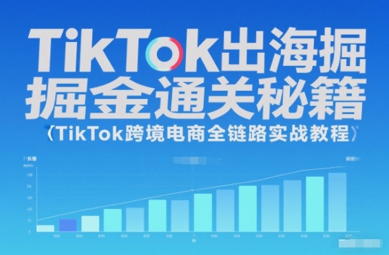TikTok出海掘金通关秘籍，TikTok跨境电商全链路实战教程-heijinzy