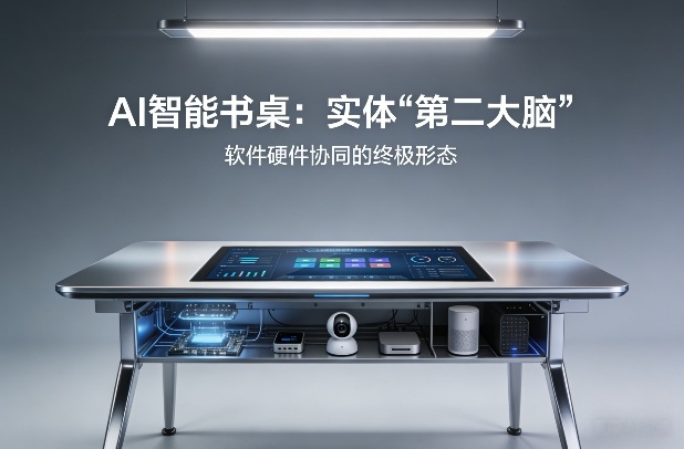 AI智能书桌搭建，构建你的实体“第二大脑”，软件硬件协同的终极形态-heijinzy