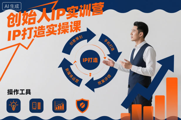 创始人IP实训营，IP打造实操课-heijinzy