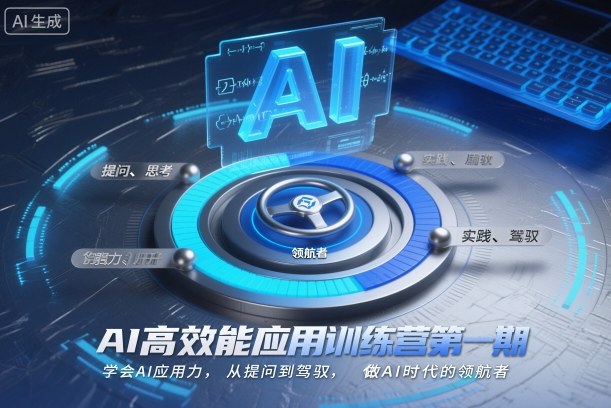 AI高效能应用训练营第一期，学会AI应用力，从提问到驾驭，做AI时代的领航者-heijinzy