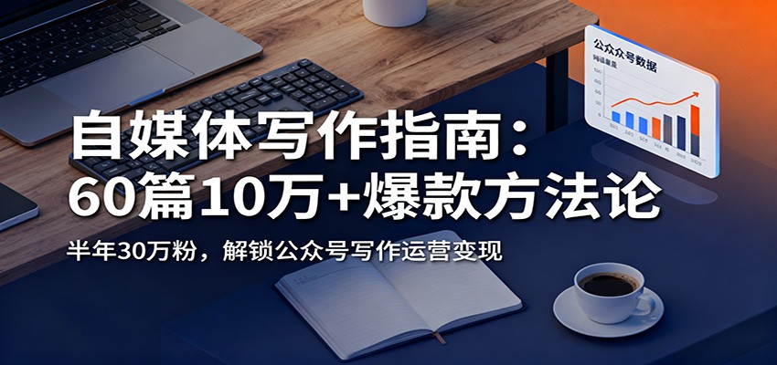 自媒体写作指南：60篇10万+爆款方法论，半年30万粉，解锁公众号写作运营变现-heijinzy