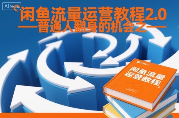 闲鱼流量运营教程2.0——普通人翻身的机会之一-heijinzy