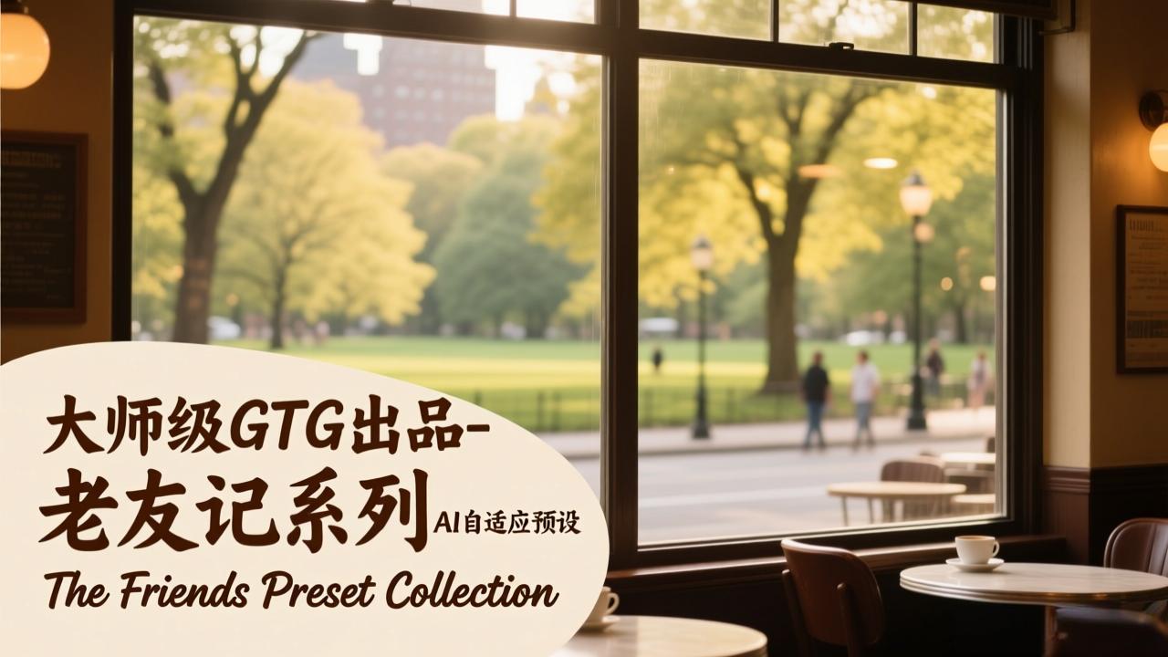 大师级GTG出品-老友记系列AI自适应预设The Friends Preset Collection-heijinzy