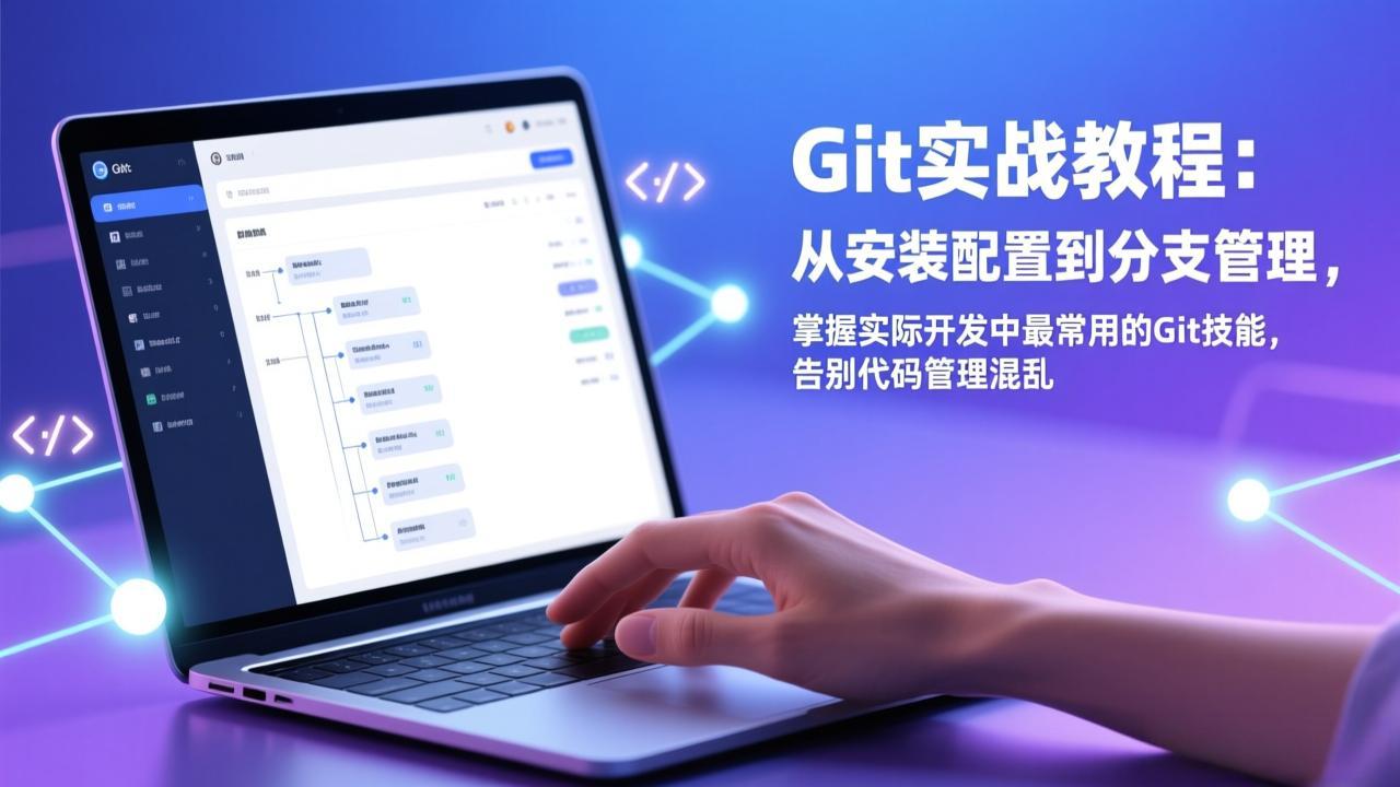 Git实战教程：从安装配置到分支管理，掌握实际开发中最常用的Git技能，告别代码管理混乱-heijinzy