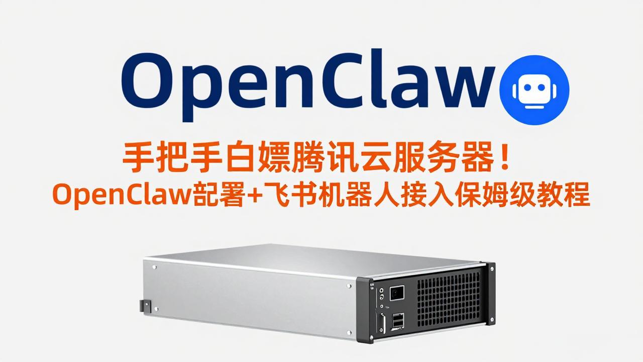 手把手白嫖腾讯云服务器！OpenClaw部署+飞书机器人接入保姆级教程-heijinzy
