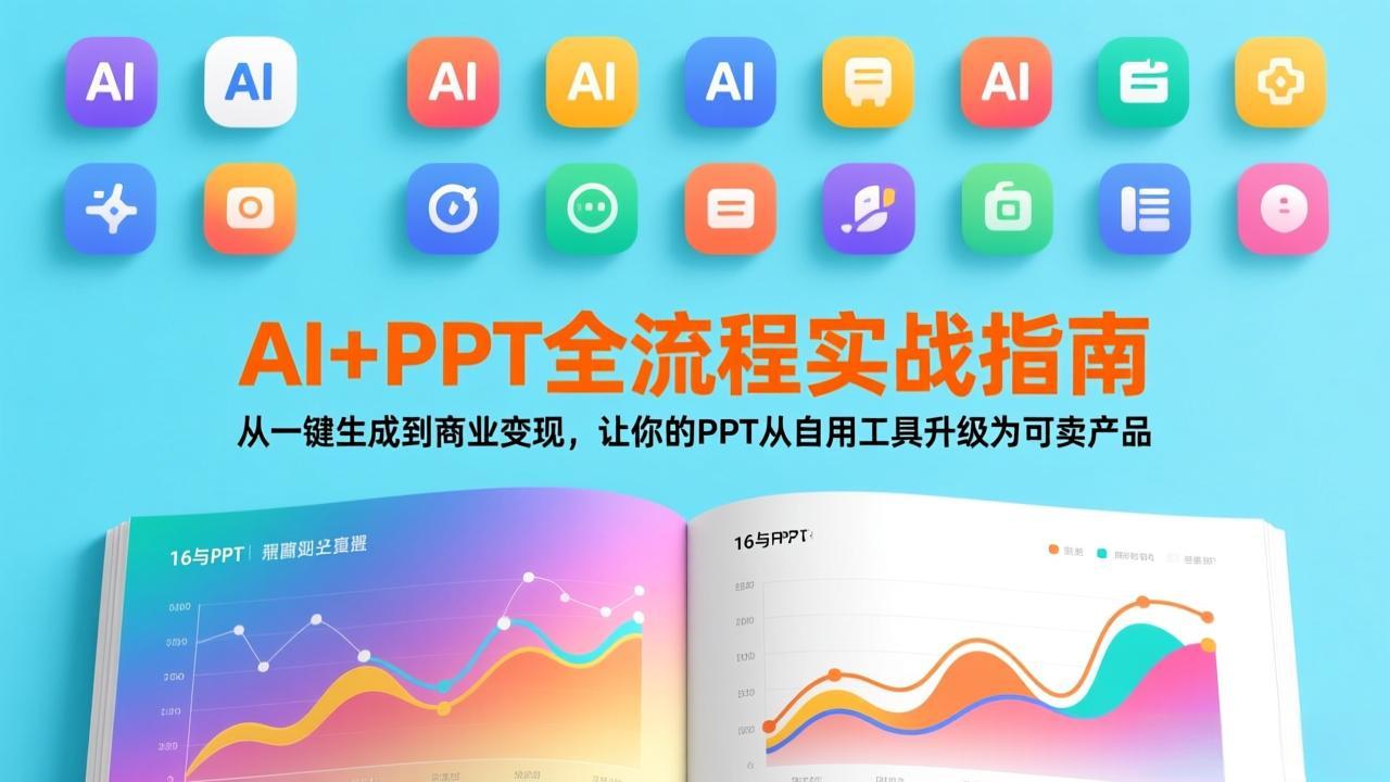 AI+PPT全流程实战指南：从一键生成到商业变现，让你的PPT从自用工具升级为可卖产品-heijinzy