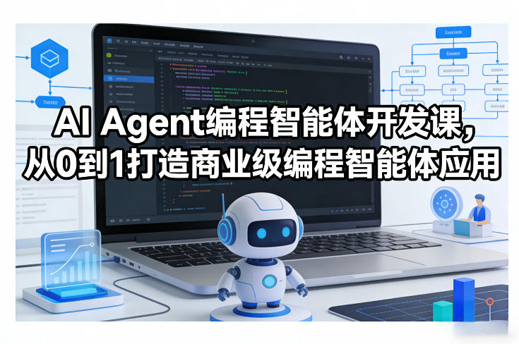 AI Agent编程智能体开发课，从0到1打造商业级编程智能体应用-heijinzy